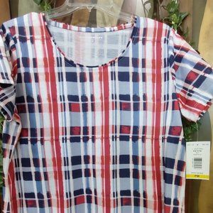 Allison Daily Plaid Top